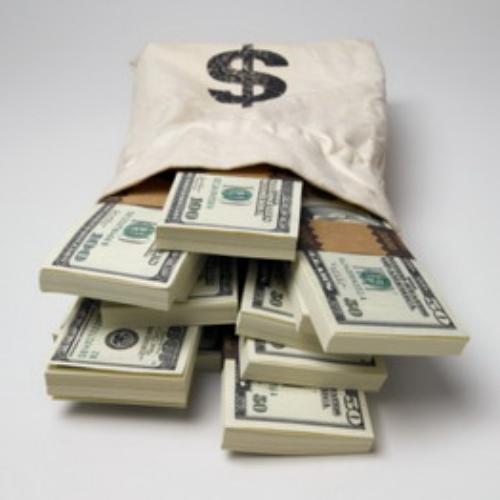 A sack of useless money A sack of useless money