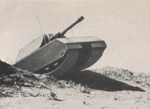 Maus goes over a sandune Maus goes over a sandune