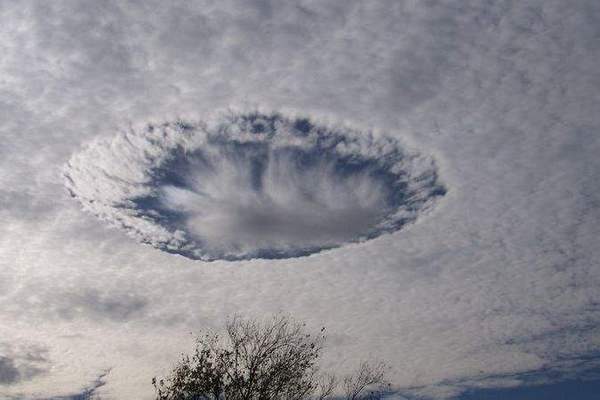 Fallstreak hole