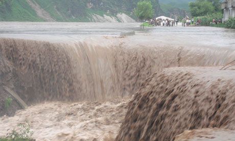 North Korean floods