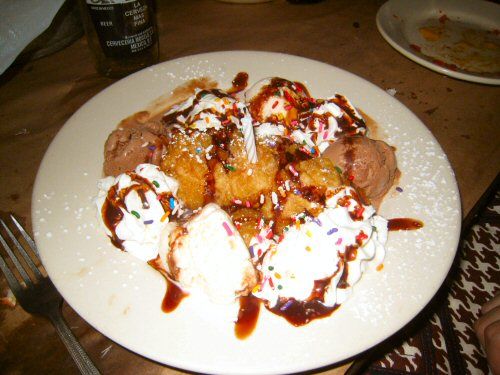 Deep fried twinkies ( we too want to puke)