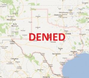 Texas denied