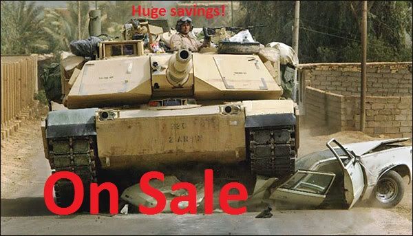 Get them while they are on sale m1a1 abrams