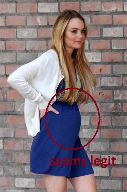 Lindsay Lohan pregnant