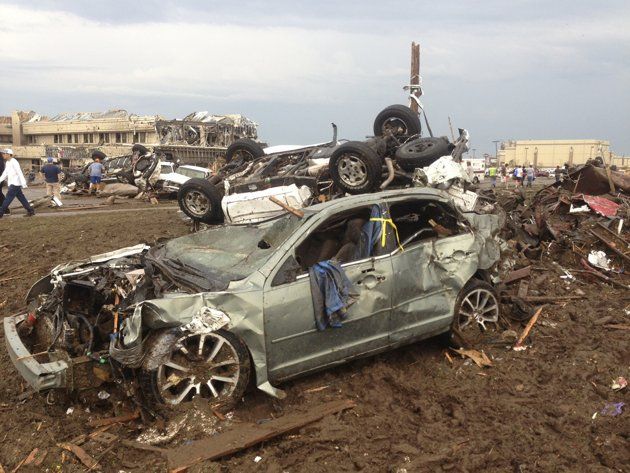 oklahoma tornado destroys town